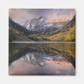 Wasser | Maroon Bells Colorado Magnet (Vorne)