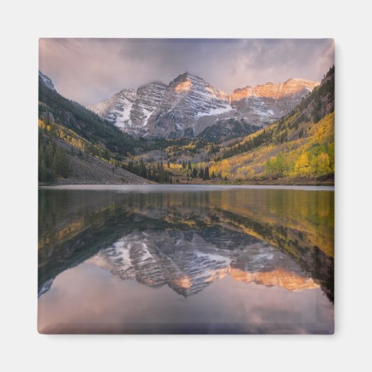 Wasser | Maroon Bells Colorado Magnet (Vorne)