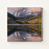 Wasser | Maroon Bells Colorado Notizblock (Rückseite)