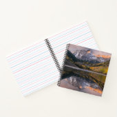 Wasser | Maroon Bells Colorado Notizblock (Innenseite)