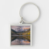 Wasser | Maroon Bells Colorado Schlüsselanhänger (Vorne)