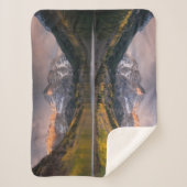 Wasser | Maroon Bells Colorado Sherpadecke (Vorderseite)