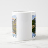 Wasser | Maroon Bells Lake Aspen Trees Jumbo-Tasse (Vorderseite)