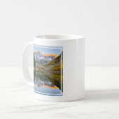 Wasser | Maroon Bells Lake Aspen Trees Kaffeetasse (Vorderseite Links)