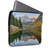 Wasser | Maroon Bells Lake Aspen Trees Laptopschutzhülle (Vorne Rechts)