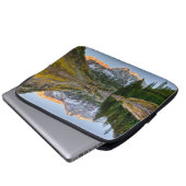 Wasser | Maroon Bells Lake Aspen Trees Laptopschutzhülle (Vorne Knopf)