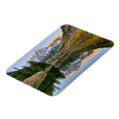 Wasser | Maroon Bells Lake Aspen Trees Magnet (Linke Seite)