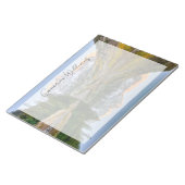 Wasser | Maroon Bells Lake Aspen Trees Notizblock (angewinkelt)