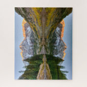 Wasser | Maroon Bells Lake Aspen Trees Puzzle (Vertikal)