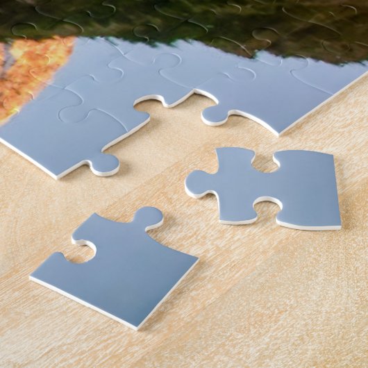 Wasser | Maroon Bells Lake Aspen Trees Puzzle (Seite)