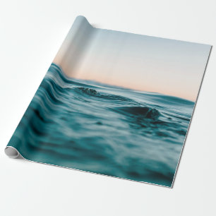 Wasser Meereswellen Strand Meer Natur Geschenkpapier