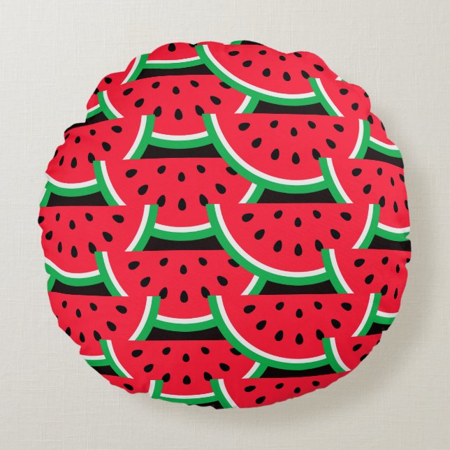 Wasser melon Wurf Kissen (Vorderseite)