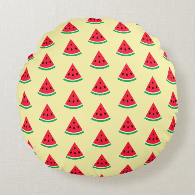 Wasser melon Wurf Kissen (Vorderseite)