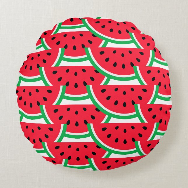 Wasser melon Wurf Kissen (Vorderseite)