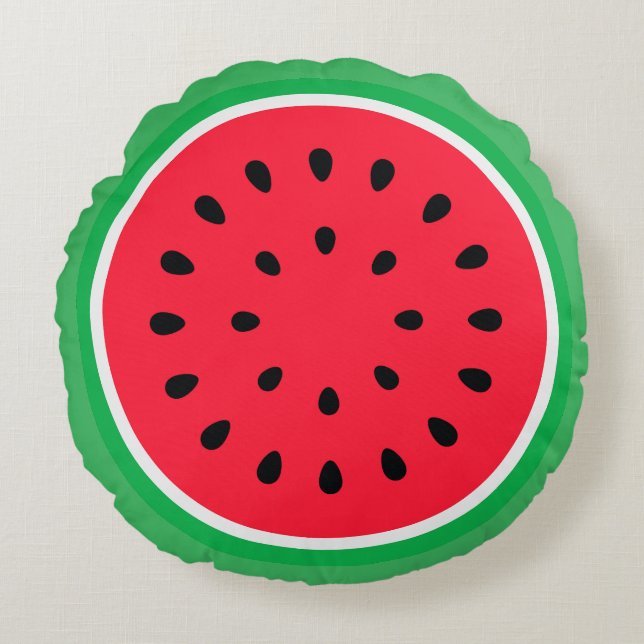 Wasser melon Wurf Kissen (Vorderseite)