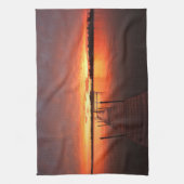 Wasser | Minnetonka-See, Minnesota Geschirrtuch (Vertikal)