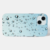 Wasser mit Blasen Case-Mate iPhone Hülle (Rückseite (Horizontal))