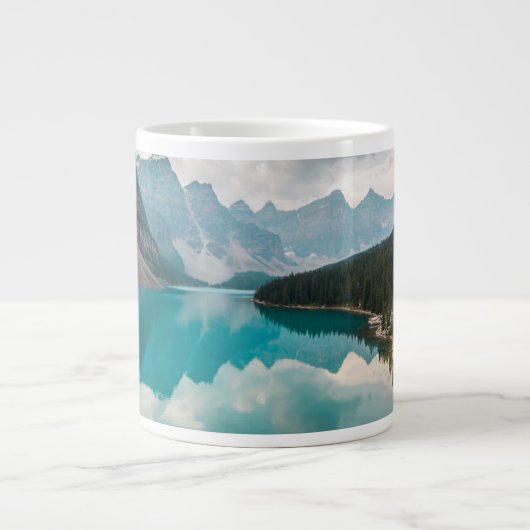 Wasser | Moraine Lake Alberta Kanada Jumbo-Tasse (Vorderseite)