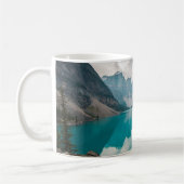Wasser | Moraine Lake Alberta Kanada Kaffeetasse (Links)
