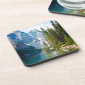 Wasser | Moraine Lake, Kanada Getränkeuntersetzer (Linke Seite)