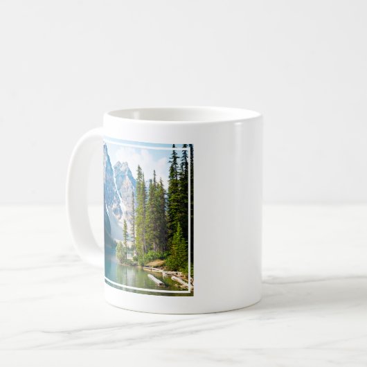 Wasser | Moraine Lake, Kanada Kaffeetasse (Vorderseite Links)