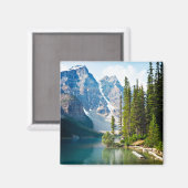 Wasser | Moraine Lake, Kanada Magnet (Vorderseite/Rückseite)