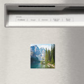 Wasser | Moraine Lake, Kanada Magnet (In Situ (Geschirrspüler))