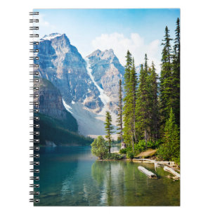 Wasser Moraine Lake, Kanada Notizblock