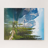 Wasser | Moraine Lake, Kanada Puzzle (Horizontal)