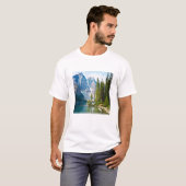 Wasser | Moraine Lake, Kanada T-Shirt (Vorne ganz)