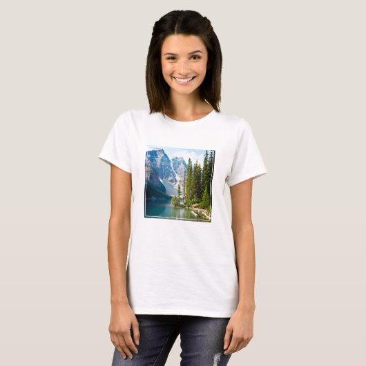 Wasser | Moraine Lake, Kanada T-Shirt (Vorne ganz)