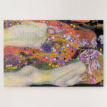 Wasser Nymphen 2 | Gustav Klimt | Puzzle<br><div class="desc">Water Nymphs 2 ist ein Gemälde von Gustav Klimt aus dem Jahr 1907.</div>