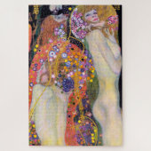 Wasser Nymphen 2 | Gustav Klimt | Puzzle (Vertikal)