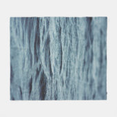 Wasser-Oberflächenstruktur Fleecedecke (Vorderseite (Horizontal))