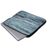 Wasser-Oberflächenstruktur Laptopschutzhülle (Vorne Knopf)