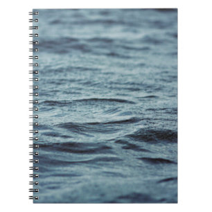 Wasser-Oberflächenstruktur Notizblock