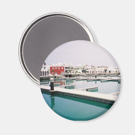 Wasser oder Glas? Magnet (Vorderseite/Rückseite)