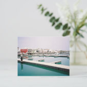 Wasser oder Glas? Postkarte (Stehend Vorderseite)