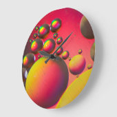 Wasser-Öl Große Wanduhr (Winkel)