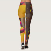 Wasser-Öl Leggings (Rückseite)