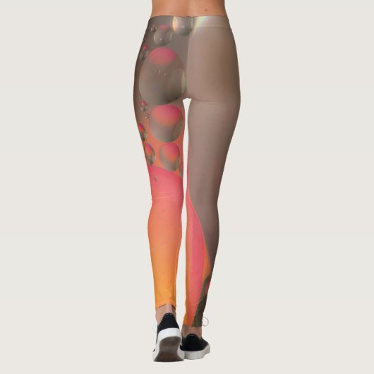 Wasser-Öl Leggings (Rückseite)