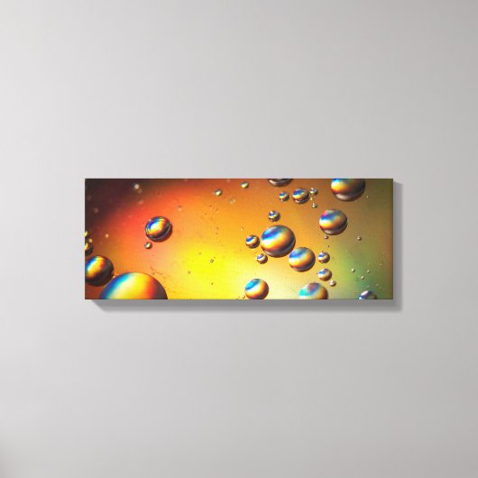 Wasser-Öl Leinwanddruck (Vorderseite)