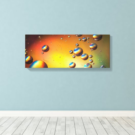 Wasser-Öl Leinwanddruck (Insitu (Holzboden))