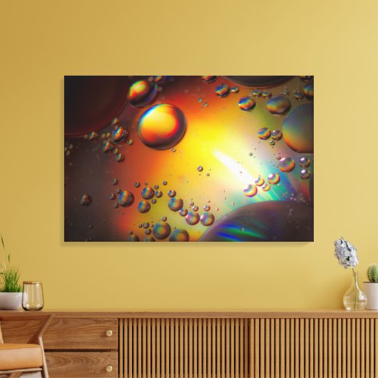 Wasser-Öl Leinwanddruck (Insitu (Wohnzimmer))