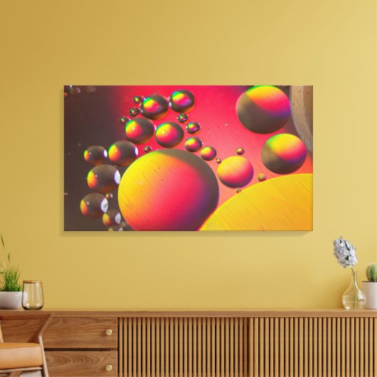 Wasser-Öl Leinwanddruck (Insitu (Wohnzimmer))