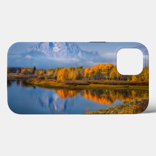Wasser | Oxbow Bend Jackson Wyoming Case-Mate iPhone Hülle (Rückseite (Horizontal))