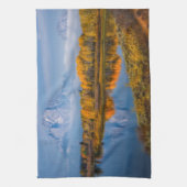 Wasser | Oxbow Bend Jackson Wyoming Geschirrtuch (Vertikal)