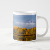 Wasser | Oxbow Bend Jackson Wyoming Jumbo-Tasse (Rechts)