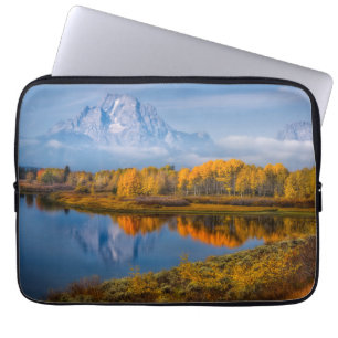Wasser   Oxbow Bend Jackson Wyoming Laptopschutzhülle