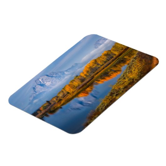 Wasser | Oxbow Bend Jackson Wyoming Magnet (Linke Seite)